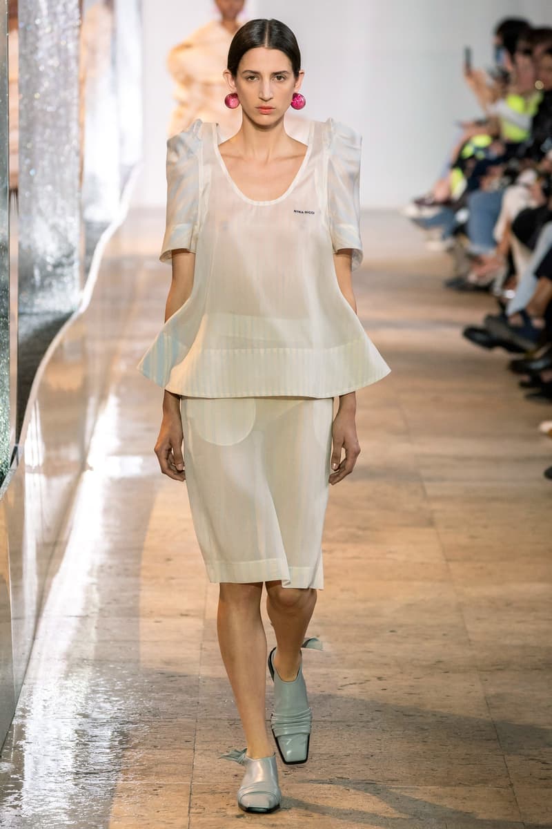 Nina ricci bucket hat spring summer 2020 runway