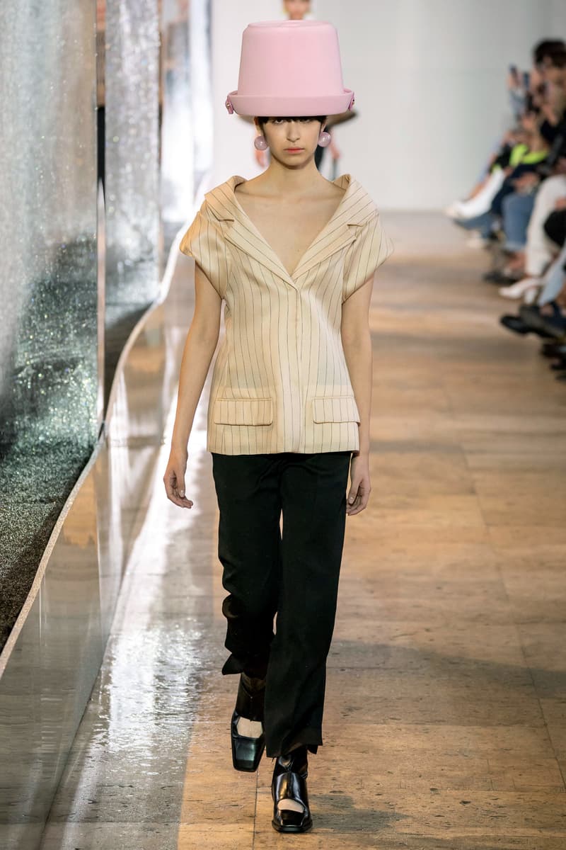 Nina ricci bucket hat spring summer 2020 runway