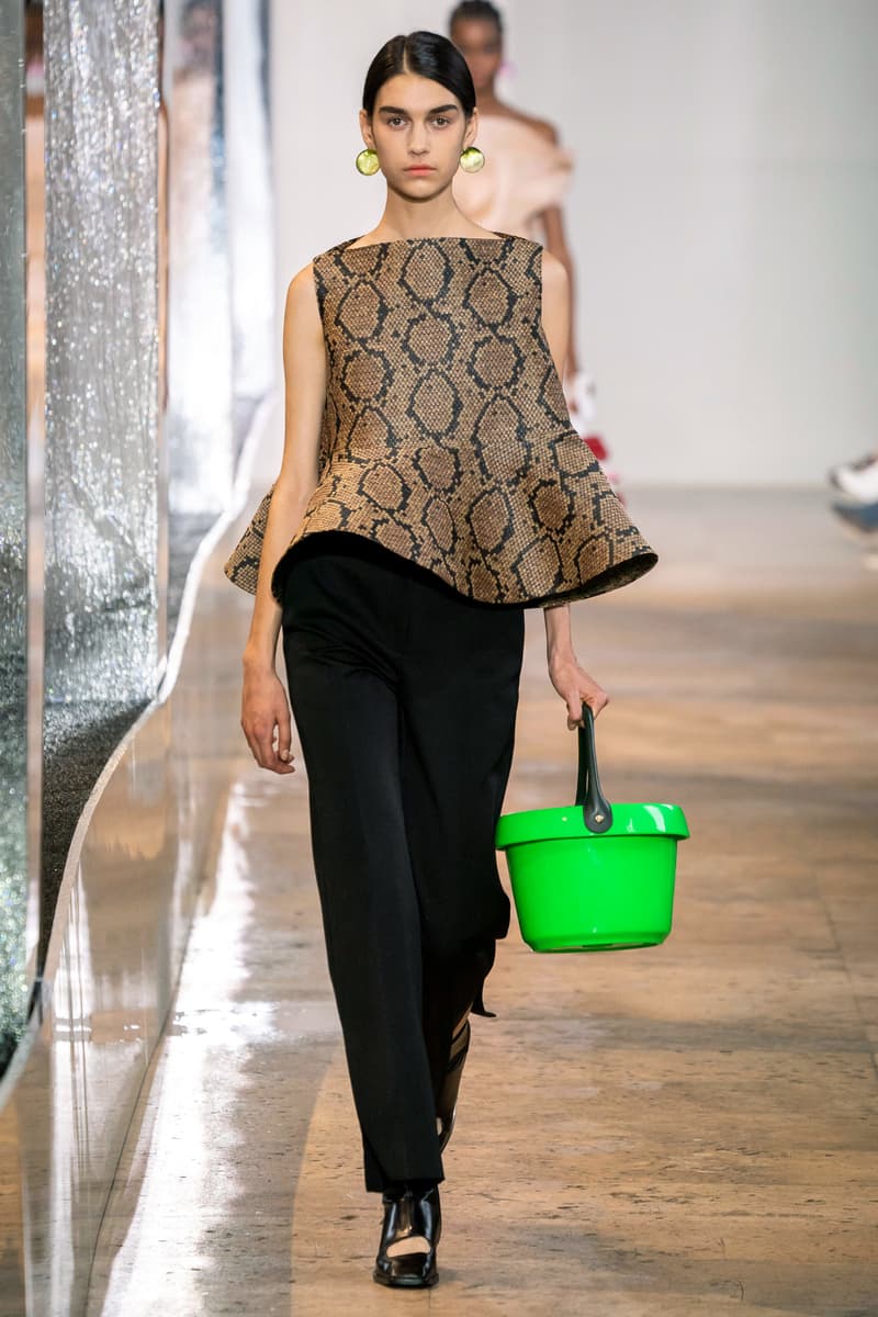 Nina ricci bucket hat spring summer 2020 runway