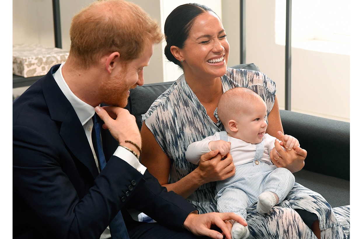 Archie meet Archbishop Desmond Tutu in South Africa Meghan Markle Prince Harry