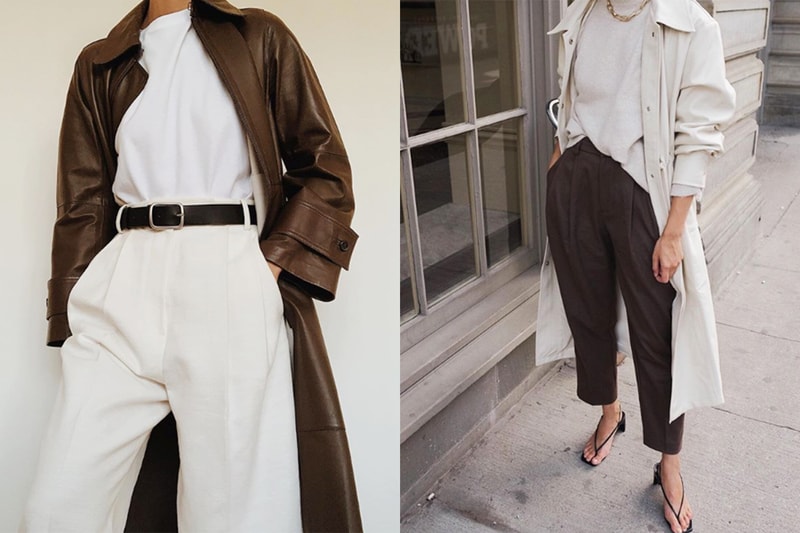 Beige Fall Trend Street Style