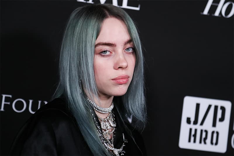 Billie Eilish NYLON Germany magazine cover bald and shirtless