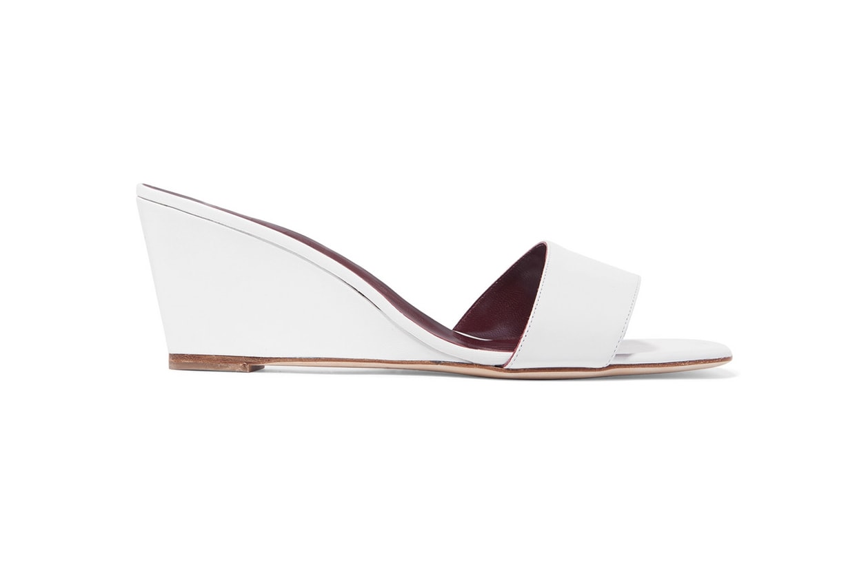 Billie Leather Wedge Sandals