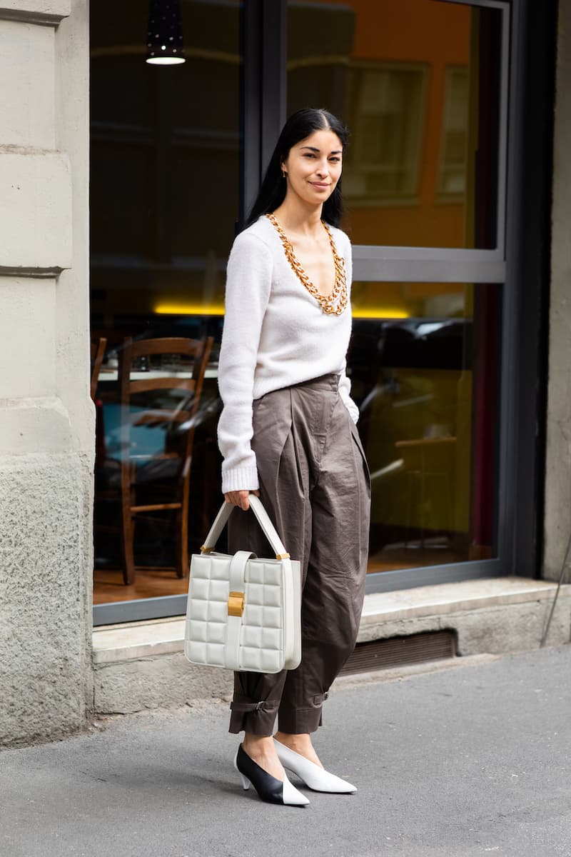 bottega veneta milan fahsion week street snaps it items bags lido boots