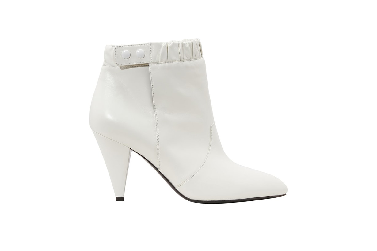 Celine Triangle heel elasticated boots