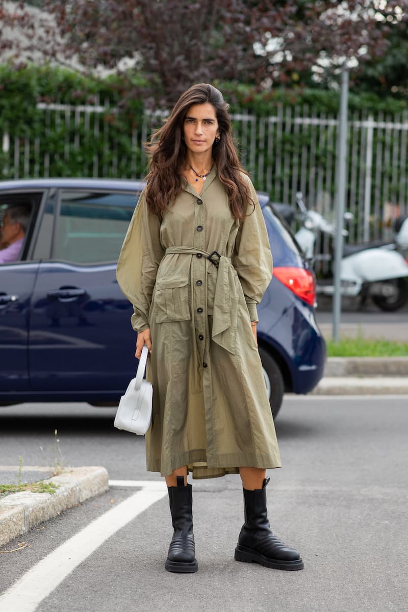 bottega veneta milan fahsion week street snaps it items bags lido boots