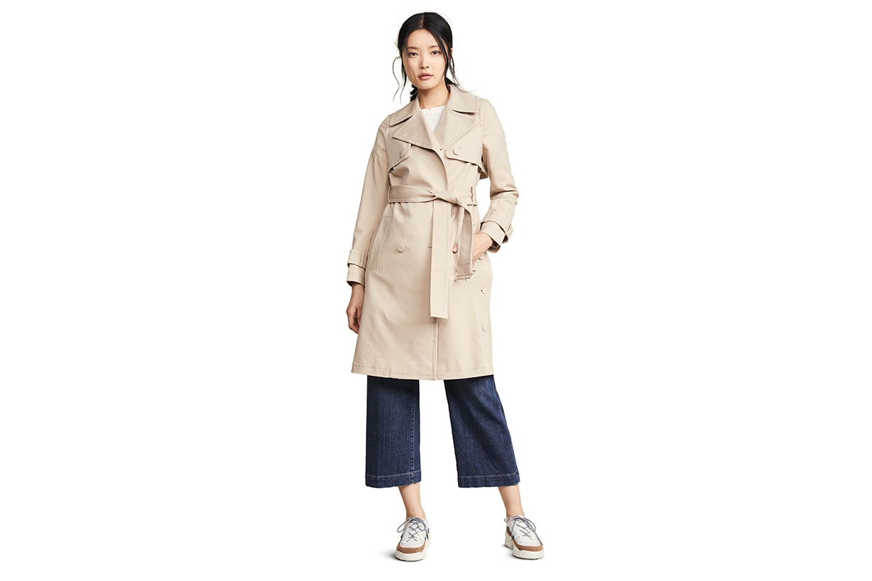 Club Monaco Janney Trench Coat