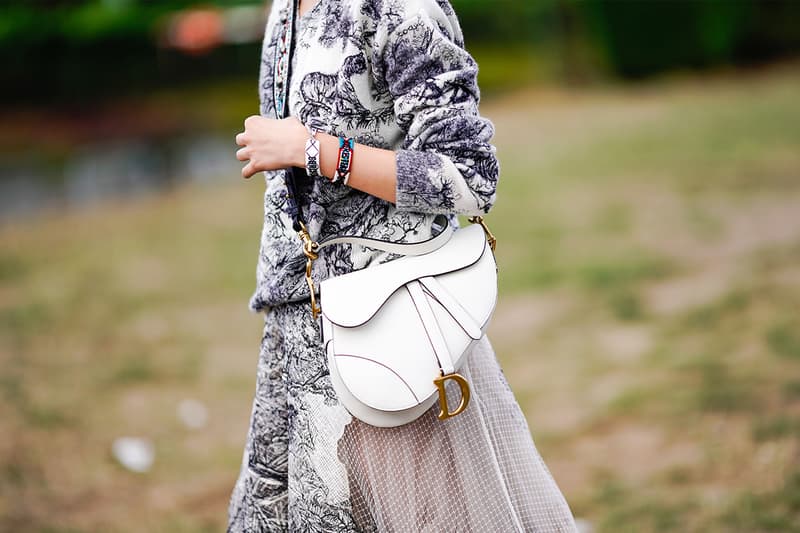 Dior Saddle Bag Street Style