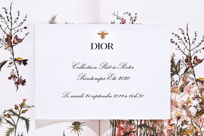 #PFW：一場園林內的時裝饗宴，Dior 春夏大秀同步直播！