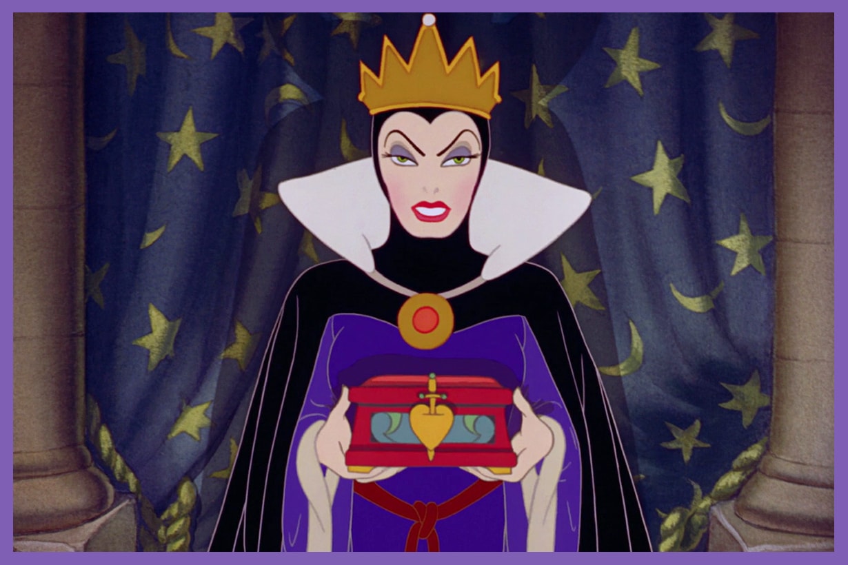 Disneyland Evil Queen Snow White favourite character villain popular Mickey Minnie Princesses travel fun