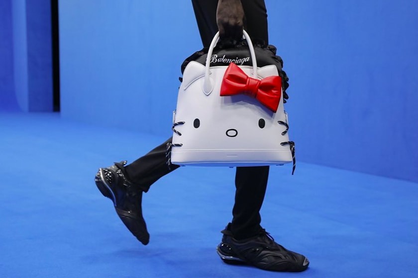 balenciaga Paris fashion week ss20 demna gvasalia hello kitty handbag