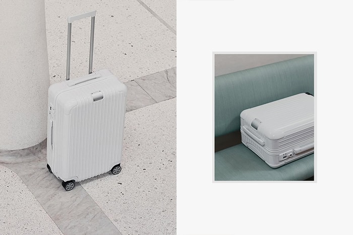 絕美冷淡:Rimowa 推出這款全白行李箱,散發簡潔純淨的脫俗氣質!