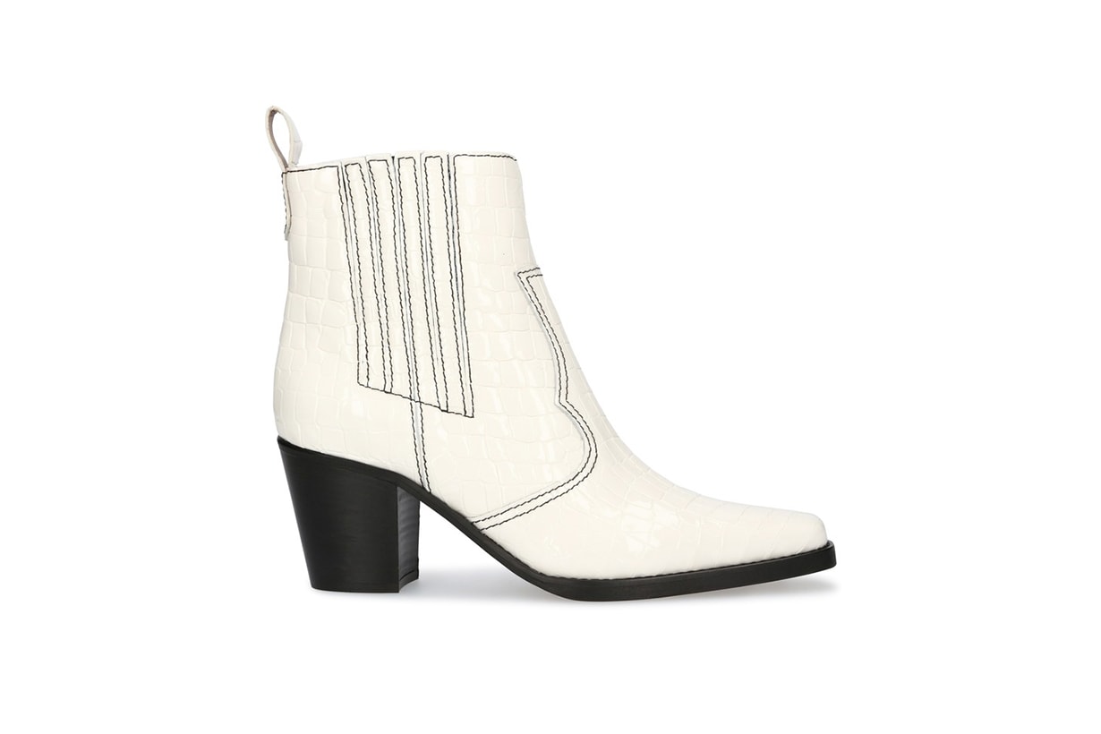 GANNI Western ankle boots
