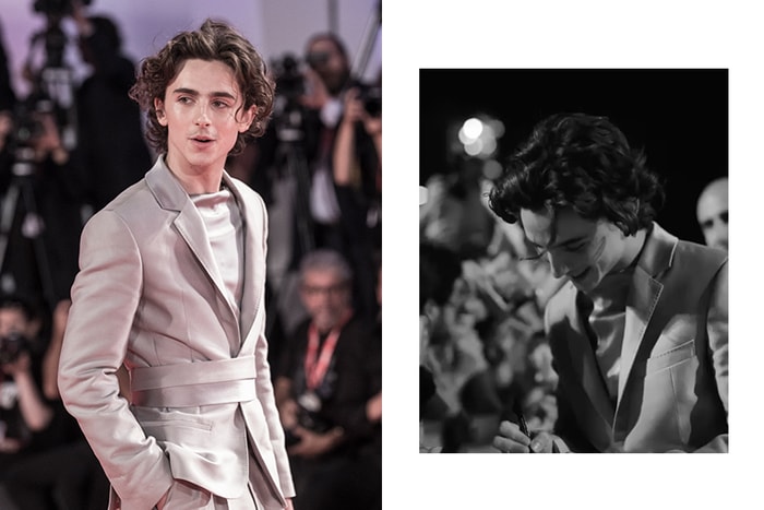 漏網彩蛋：因為這個暖心理由，Timothée Chalamet 突然在紅毯上親吻女粉絲！