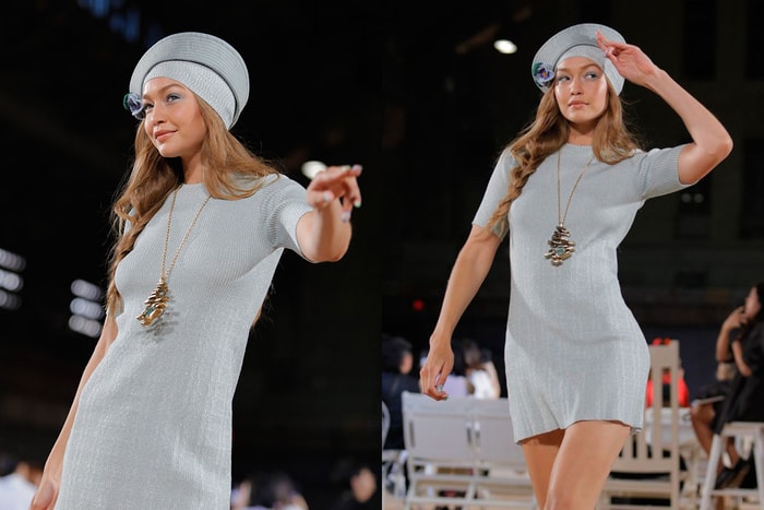 #NYFW:Gigi Hadid 光著腳走天橋?一場小插曲更顯她的專業!