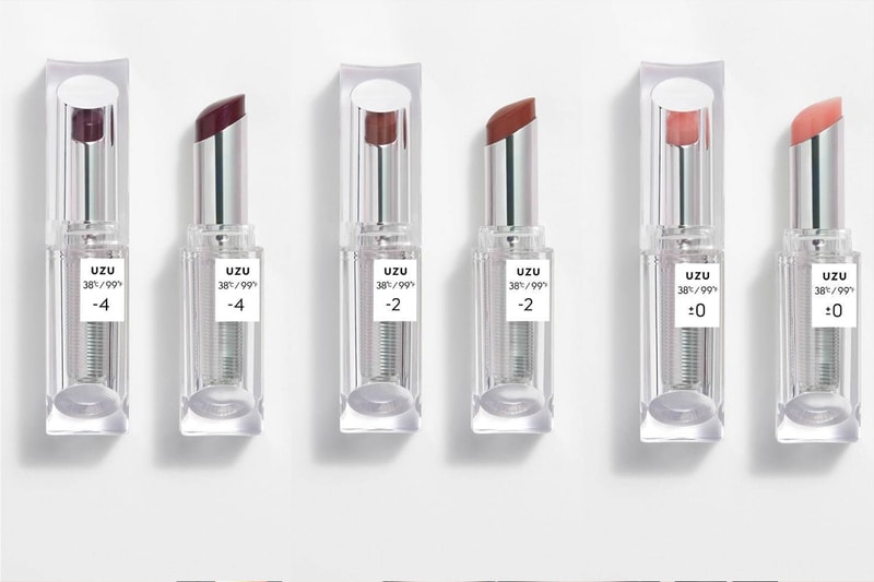 UZU BY FLOWFUSHI 38℃ 99℉ Lipstick Collection