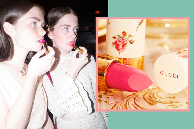 gucci beauty lipstick release taiwan taipei 101 date where