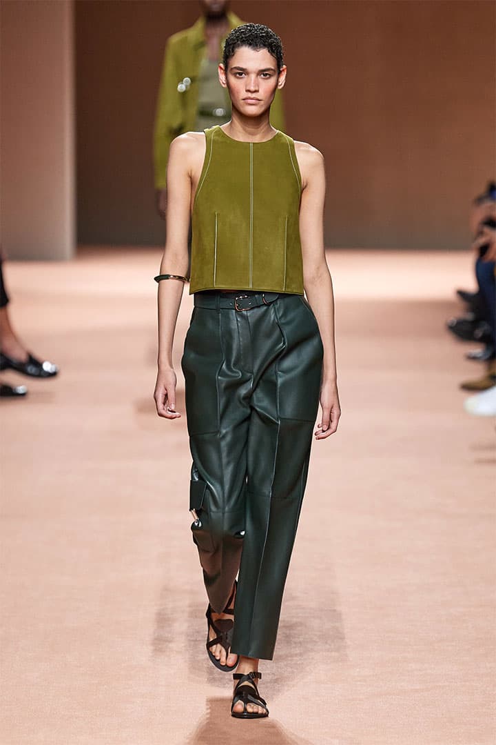 Hermes By Nadège Vanhee-Cybulski Paris Fashion Week Runway