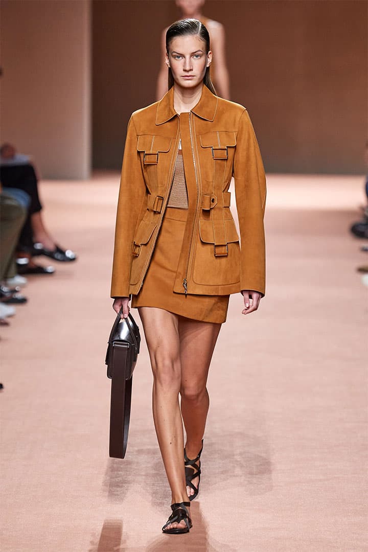 Hermes By Nadège Vanhee-Cybulski Paris Fashion Week Runway