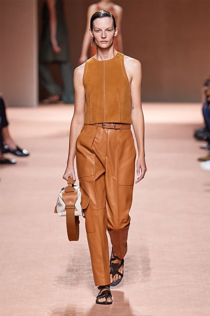 Hermes By Nadège Vanhee-Cybulski Paris Fashion Week Runway