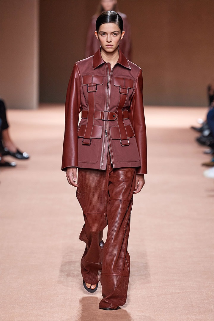 Hermes By Nadège Vanhee-Cybulski Paris Fashion Week Runway