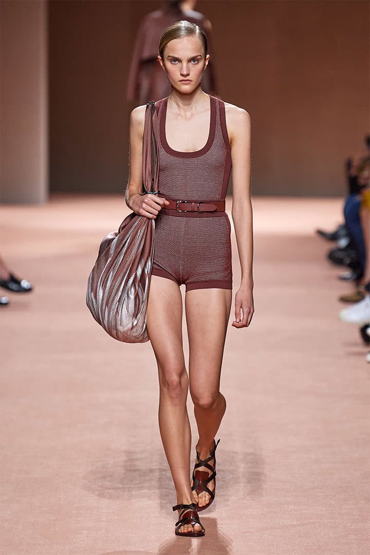 Hermes By Nadège Vanhee-Cybulski Paris Fashion Week Runway