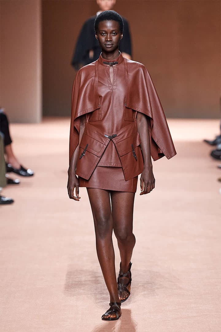 Hermes By Nadège Vanhee-Cybulski Paris Fashion Week Runway