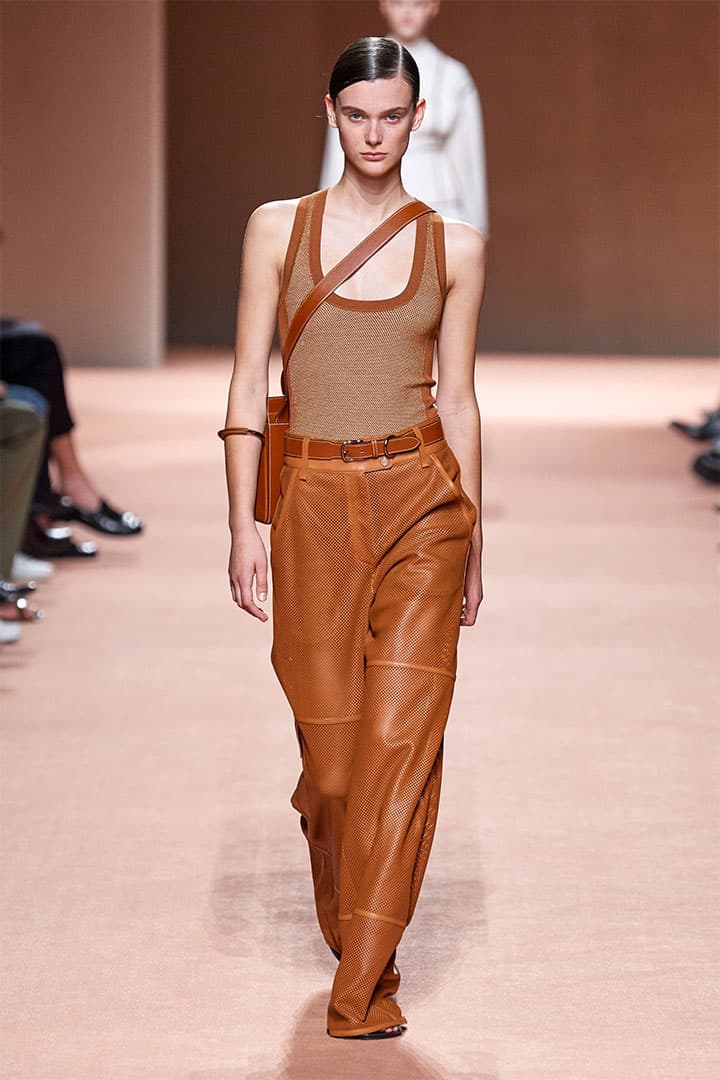 Hermes By Nadège Vanhee-Cybulski Paris Fashion Week Runway