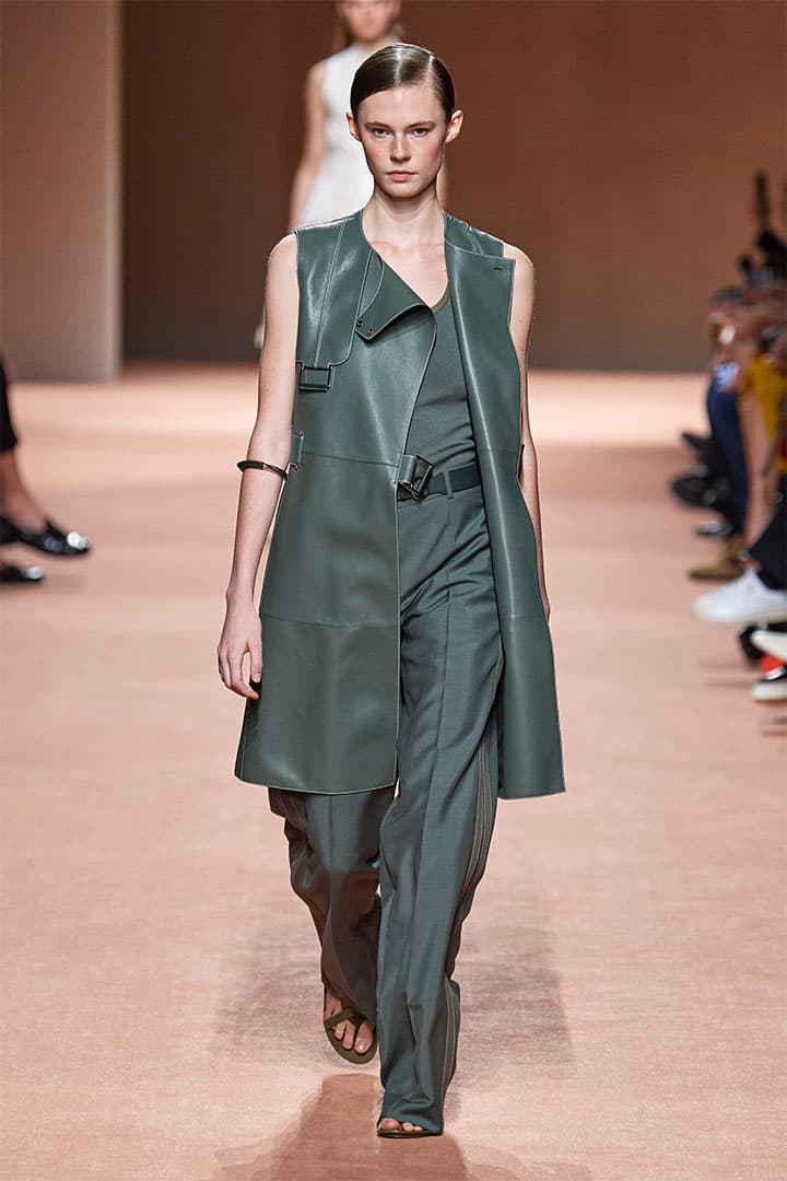 Hermes By Nadège Vanhee-Cybulski Paris Fashion Week Runway