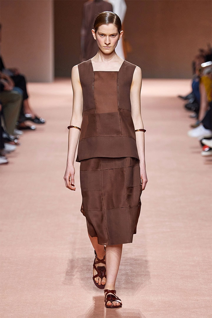 Hermes By Nadège Vanhee-Cybulski Paris Fashion Week Runway
