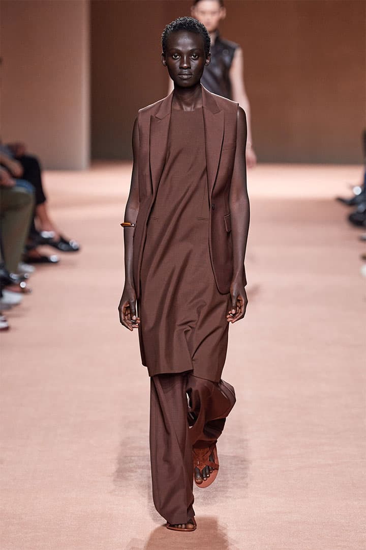 Hermes By Nadège Vanhee-Cybulski Paris Fashion Week Runway