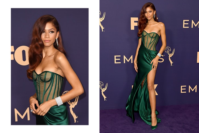 紅毯最美:Zendaya 穿上典雅翠綠色高衩禮服,原來靈感是來自 DC 這個角色?