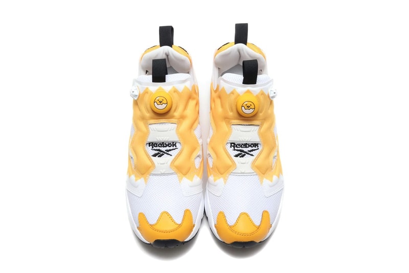 reebok sanrio instapump fury gudetama sneaker