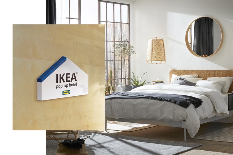 ikea pop up hotel taipei taiwan free check in how to