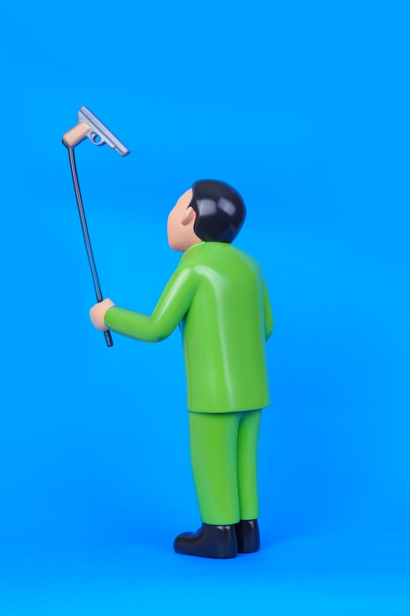 joan cornella selfie gun allrightsreserved bronze limited 15