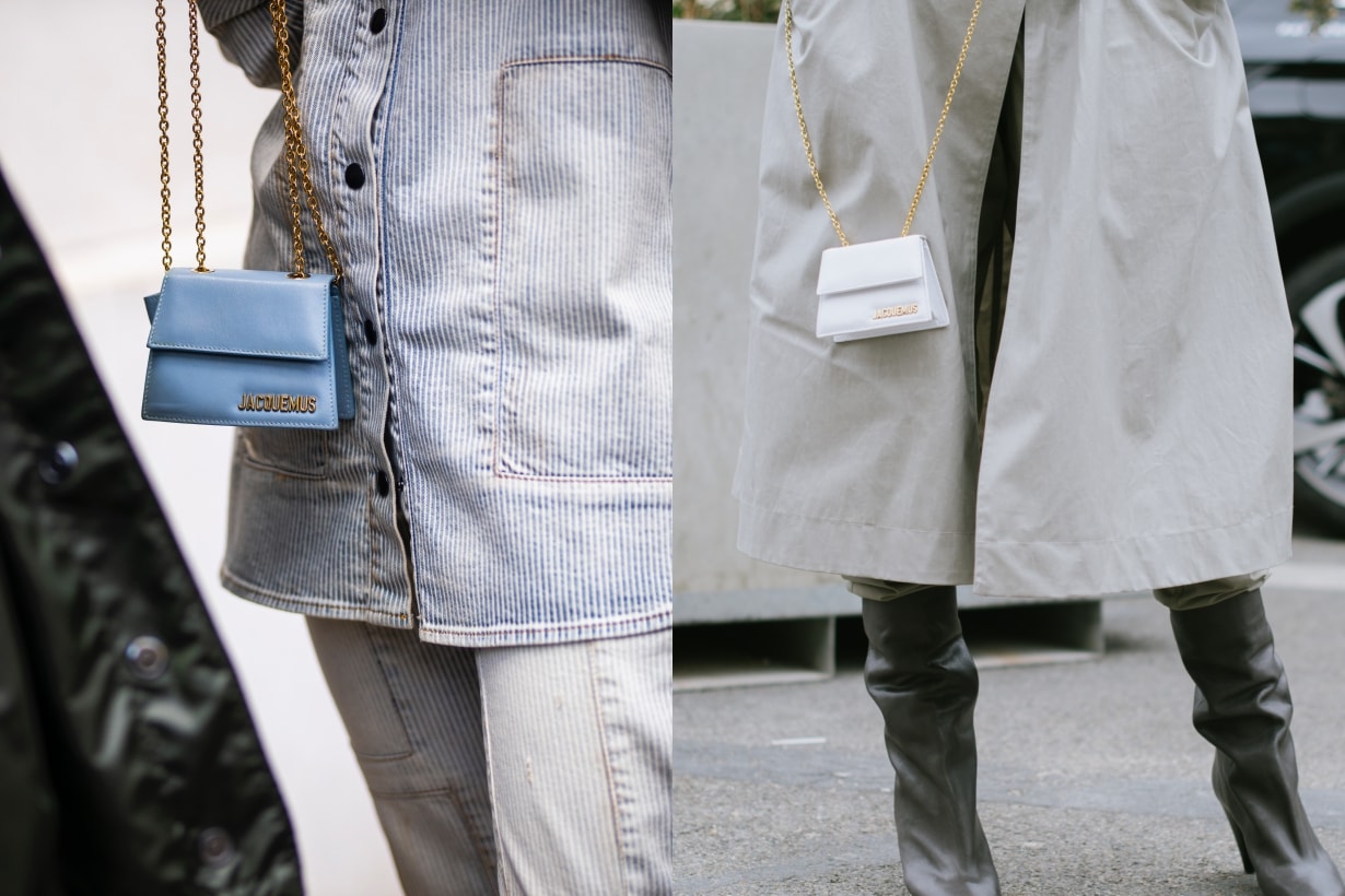 Paris fashion week ss2020 street style handbags