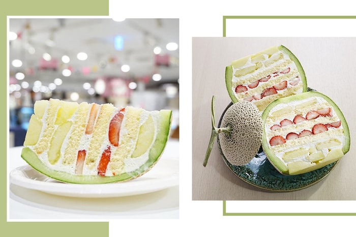 日本話題性最高甜品！把整個水果切開原來是三文治般華麗的蛋糕！