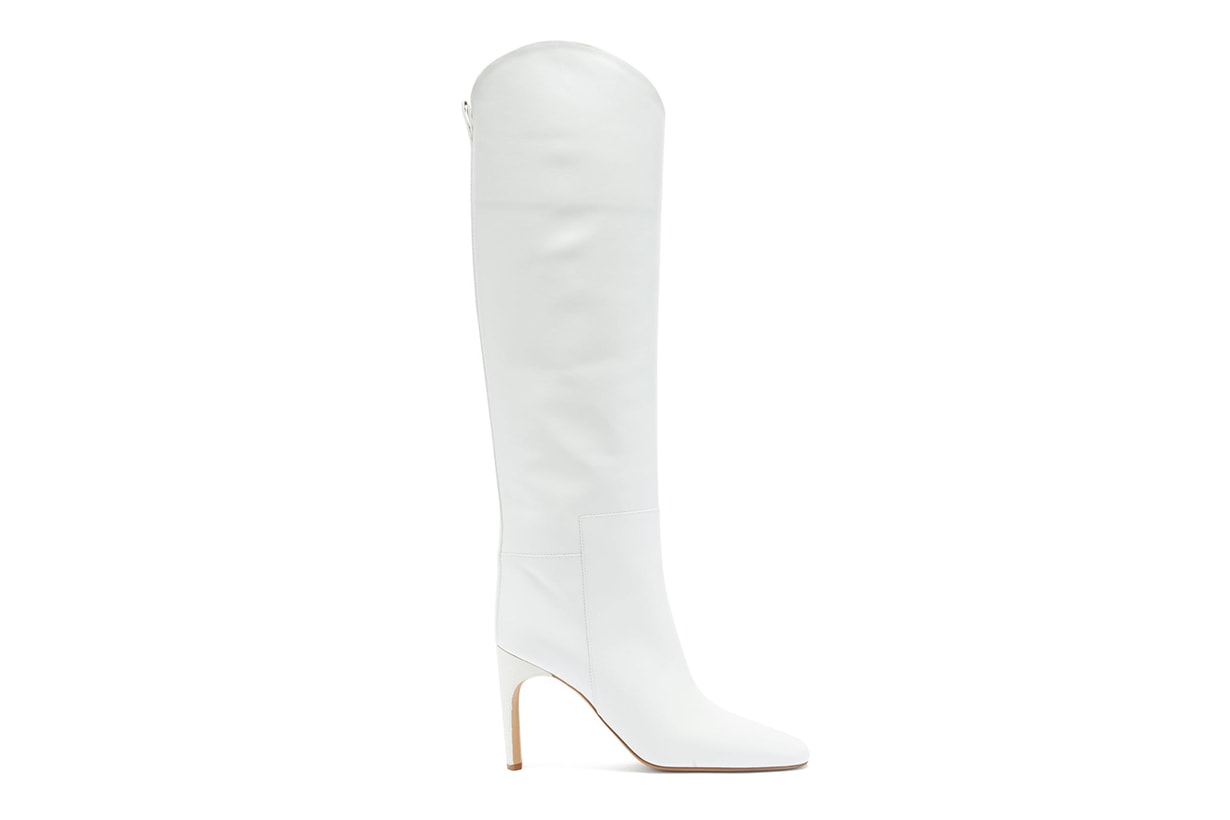 JIL SANDER Nappa-leather knee-high boots