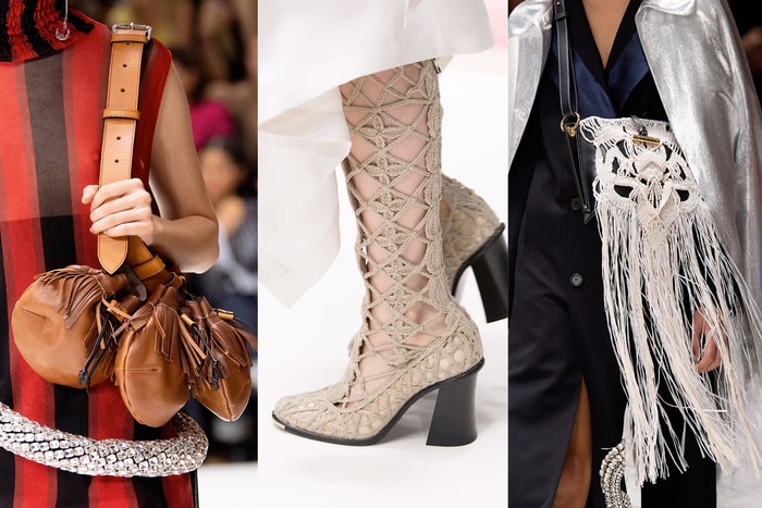 #LFW:束帶腰包、超長流蘇手袋、水晶編織涼鞋... JW Anderson 總能抓住所有人的眼球!