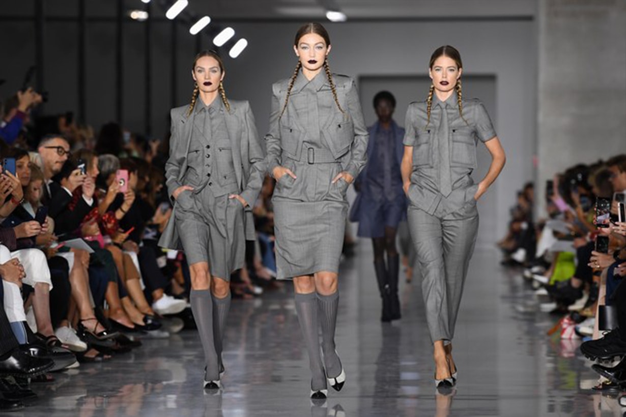 Max Mara Runway Model