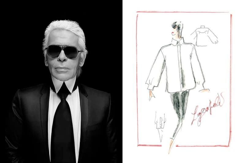 karl lagerfeld the white shirt project design charity