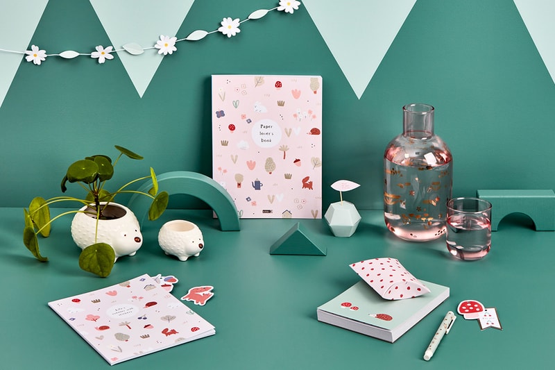Kikki K. Woodland Wanders collection stationery 