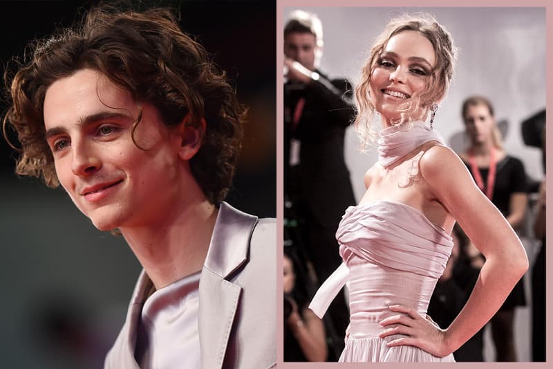 Lily-Rose Depp Timothée Chalamet secretly hold hands