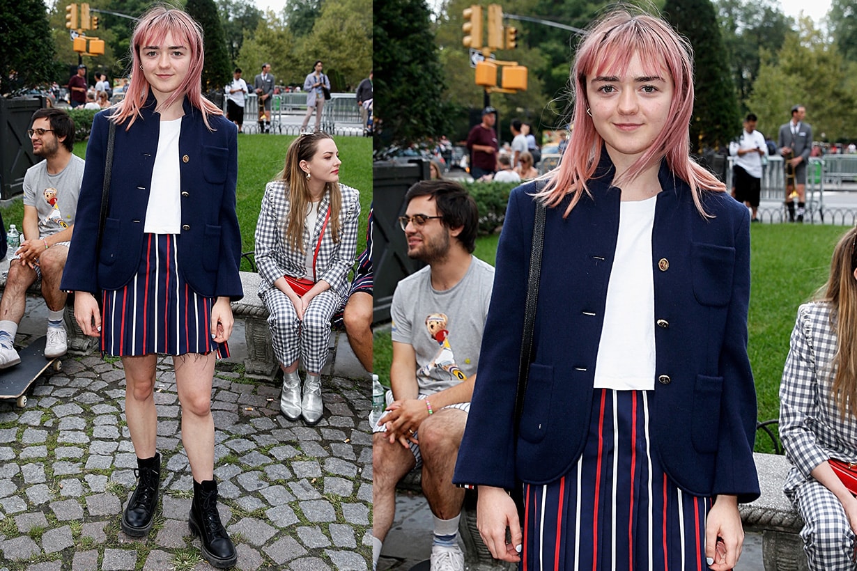 Maisie-Williams-thom-Browne