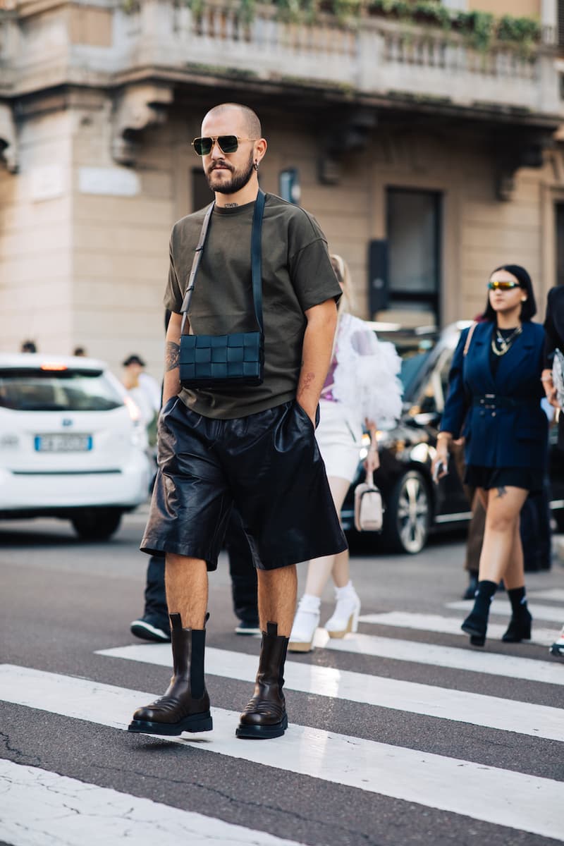 bottega veneta milan fahsion week street snaps it items bags lido boots