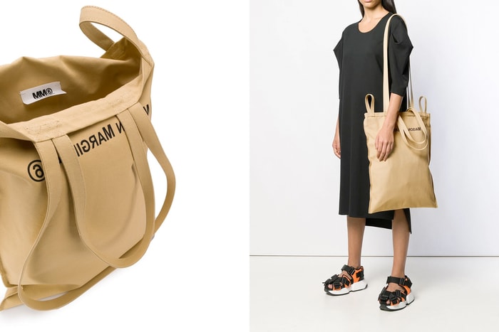 永遠買不完的 Tote Bag 有新選擇：MM6 推出兩用托特包，長揹帶的設計時髦又實用！