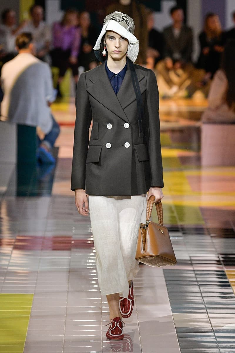 prada milan fashion week mfw ss20 runway show