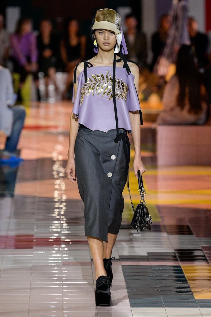 prada milan fashion week mfw ss20 runway show