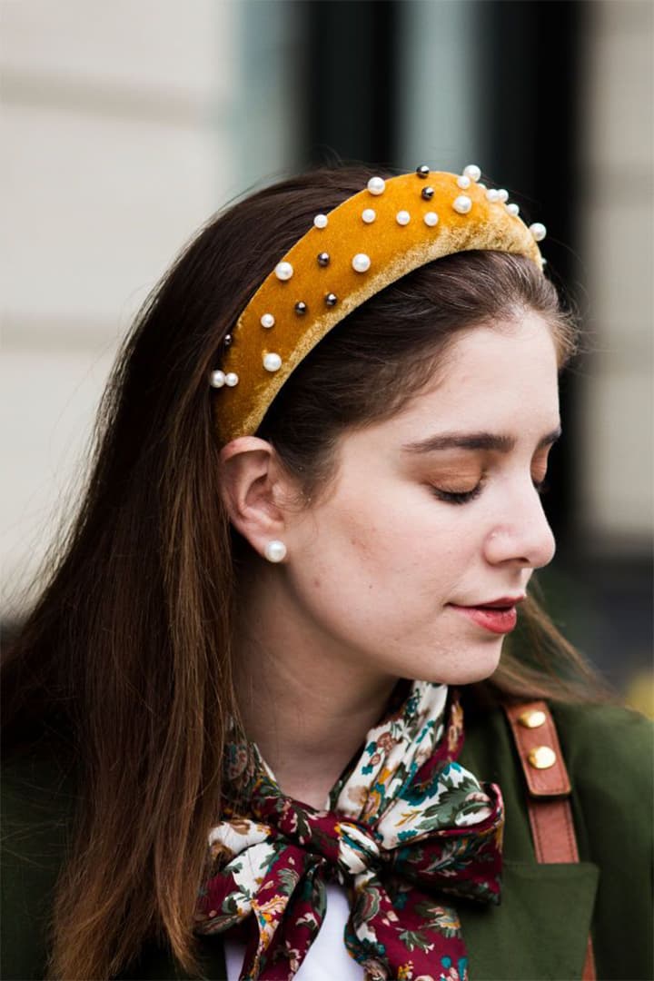 New York Fashion Week 2019 Street Style Hair Accessories