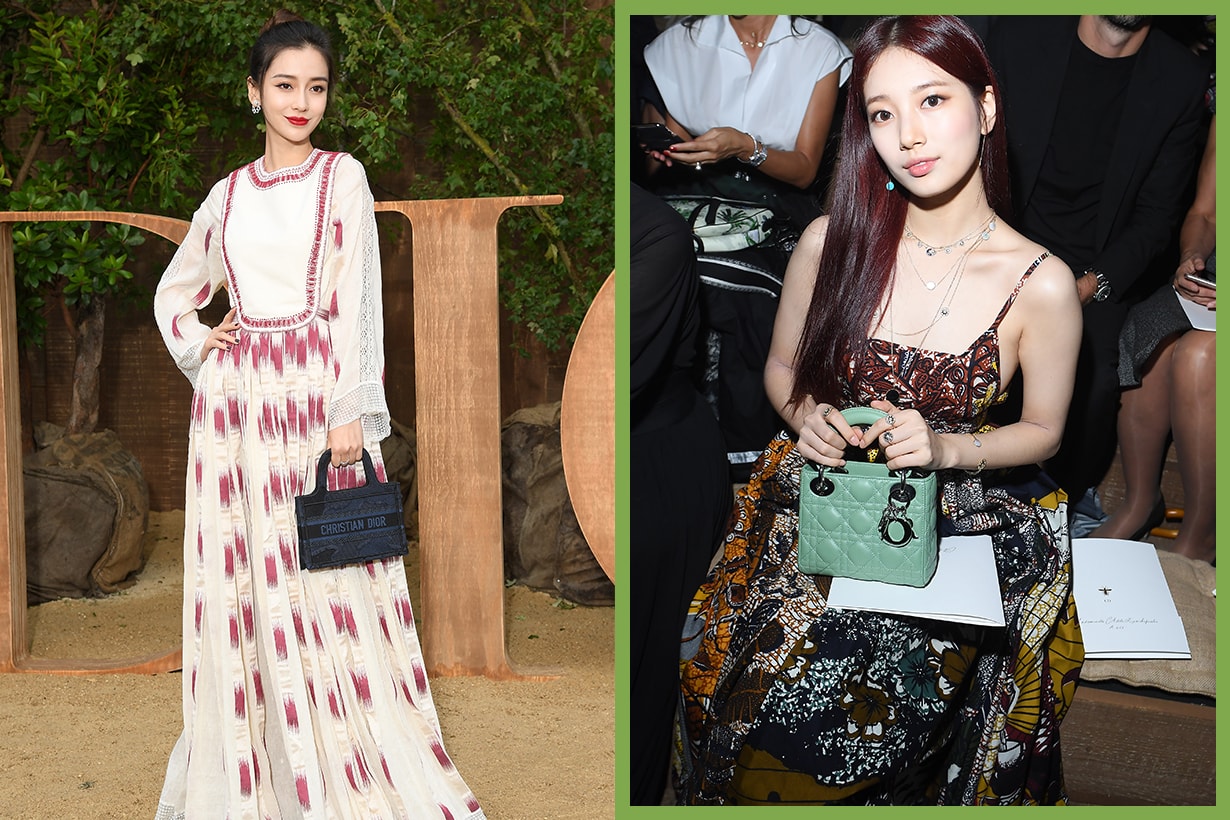 Suzy Bae Su Ji Angelababy Yang Ying Yeung Wing Paris Fashion Week PFW 2019 SS 2020 Spring Summer Dior Show celebrities styles outfits korean idols celebrities singers actresses chinese actresses